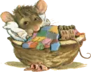 sleepy mouse