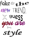 trendy fake
