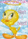 happy birfday tweety