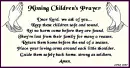 MISSING PRAYER