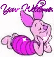 your welcome piglet