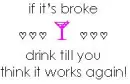 if it's broke