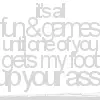 Fun and games