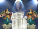 angels with jesus at heaven's gate 