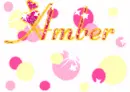 Amber poka dots
