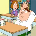 Peter Raising Hand