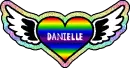 Rainbow Heart Danielle