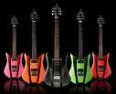lot of guitars