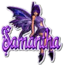 samantha purple fairy