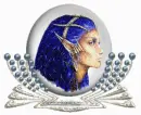 Elf Warrior in a snowglobe
