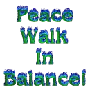 Peace walk in Balance