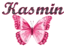Kasmin - Pink butterfly