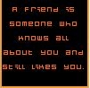 a friend