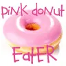 pink donut eater