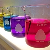 colored water