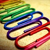 Rainbow Paper Clips