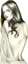 Girl with dragon tattoo