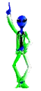 Alien dancing