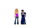 blonde couple