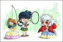 Inuyasha, Kagome, Shippo