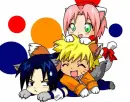Neko Sasuke, Sakura, Naruto