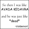 Voldemort Quote