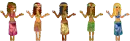 hula dancers