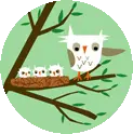 mama owl & baby owls