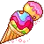 rainbow ice cream