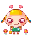 cute kawaii cheeky gurl