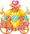 cute kawaii pretty cinderella carrage