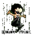 Hot Betty Boop kicking