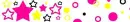Pink & Yellow Star Banner