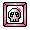 a skull in a BOX