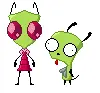 Zim and Gir