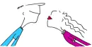 kissing couples