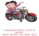 Betty Boop telling you how she have great time w you