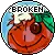 broken