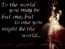 to one person