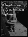 outsider(emo girl) with text
