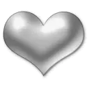 blinking gold heart