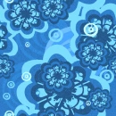 blue flowers