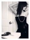 black dress