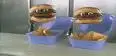 Floating burger
