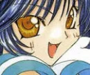 blue girl