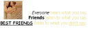 Best friends listen to what you don't say