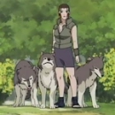 wolves and kiba's sis