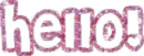pink hello