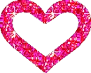 Pink Glitter Heart