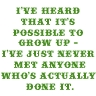 grow up